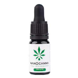 NANOCANNA FULL SPECTRUM CBD CBGA 5% 500MG 10ML