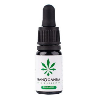 OLEJEK KONOPNY NANOCANNA FULL SPECTRUM - 20% CBD CBGA 2000 MG 10ML