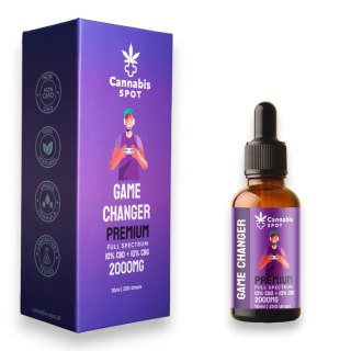 Olejek Gamechanger Premium - 10% CBD + 10% CBG